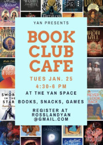 YAN Presents Book Club Cafe at the Rossland Youth Action Network