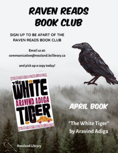 Raven Reads Book Club Discussion Rossland Public Library